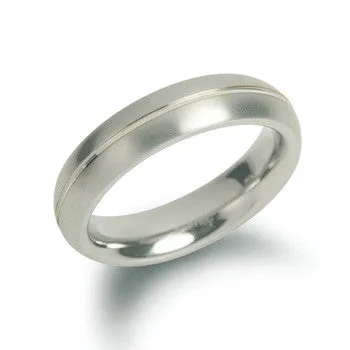 0130-01 Boccia Titanium Ring