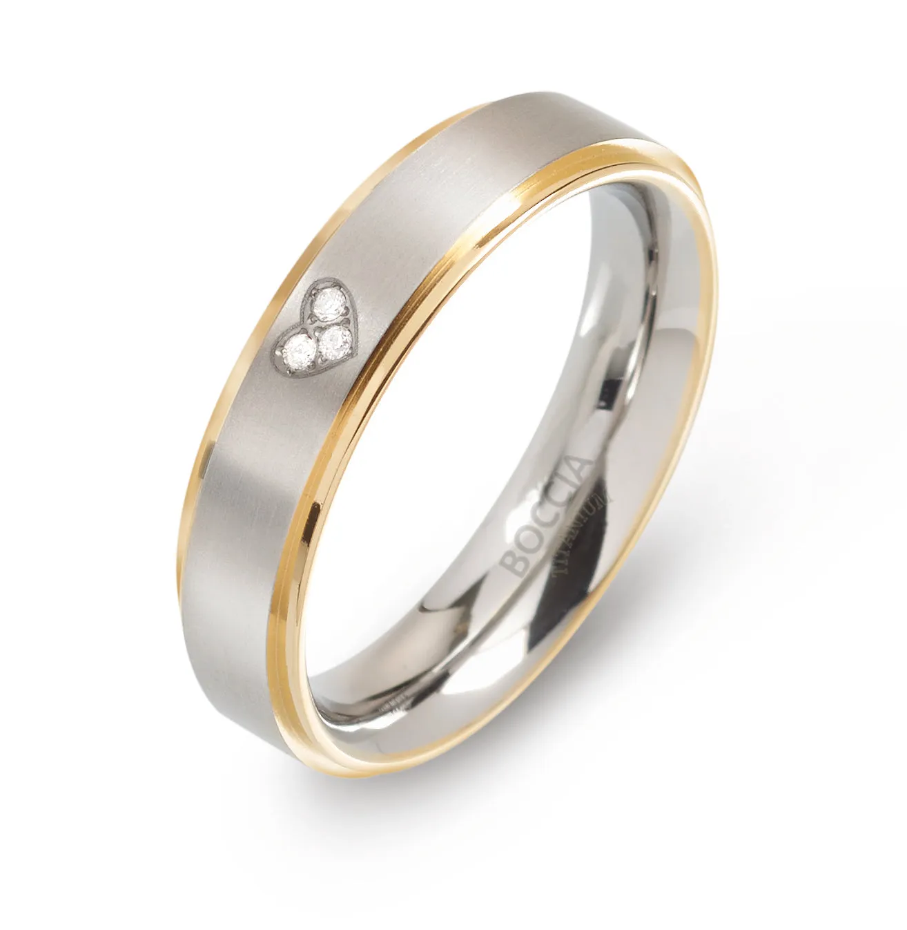 0134-06 Boccia Titanium Ring