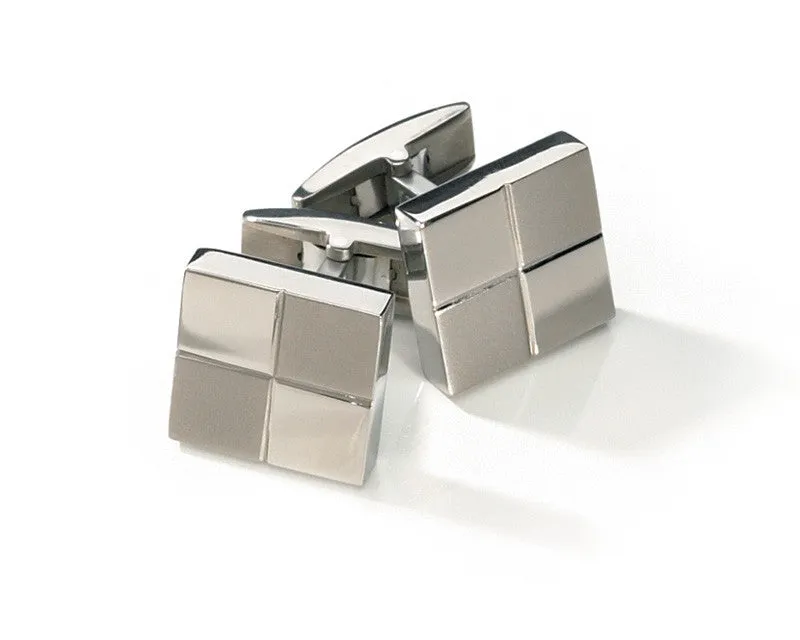 0602-02 Boccia Titanium Cufflinks