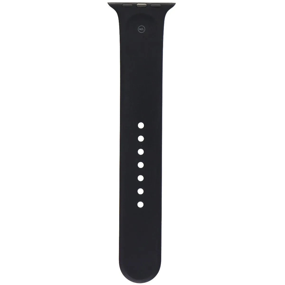 Apple Watch Sport Band Strap (M/L) 42/44/45mm - Black / Adjusting Side