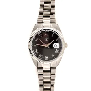 Beeghly & Co. Private Label Stainless Steel Lady's Dress Watch A4218/B-GRE