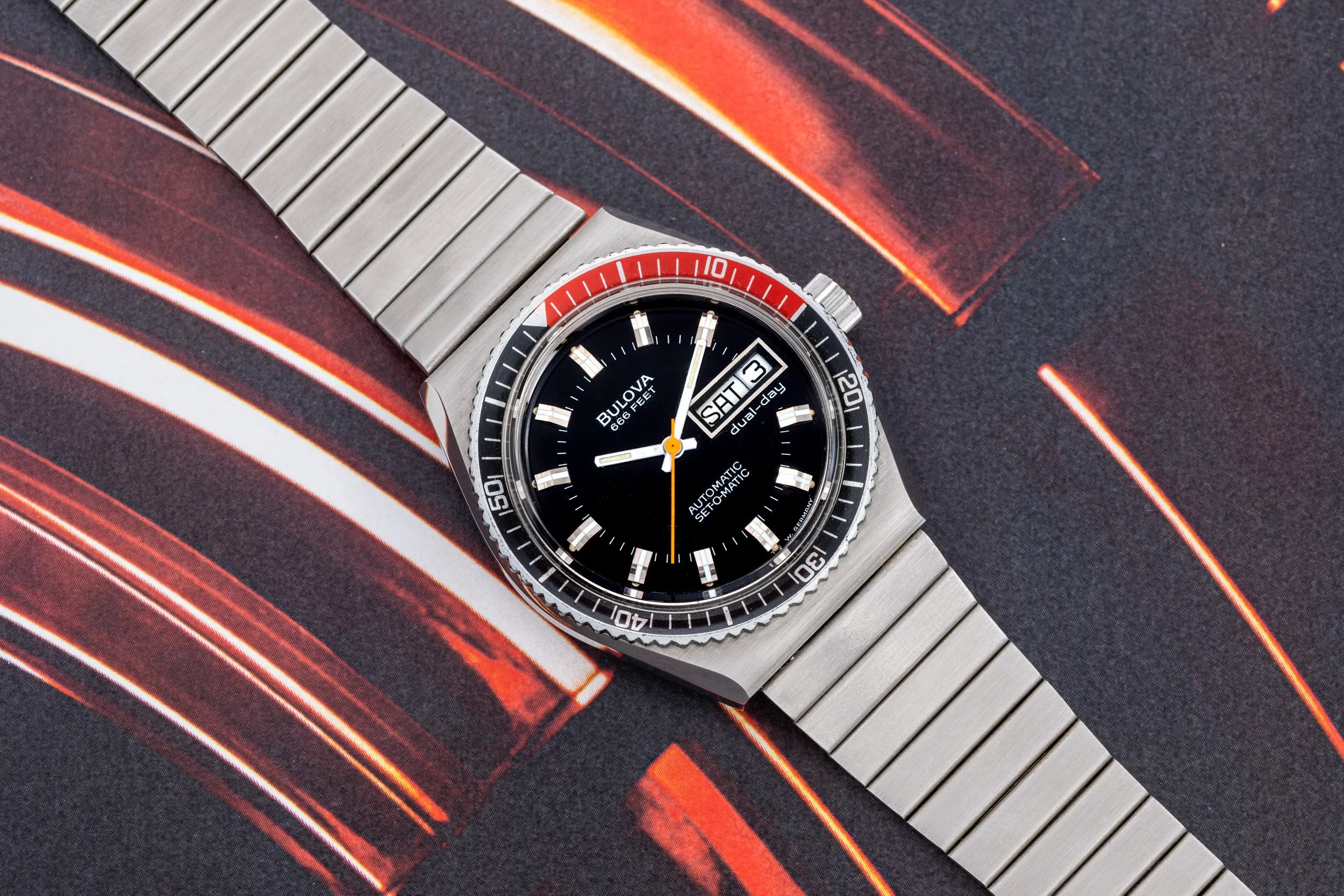 Bulova 'Devil Diver' Day-Date