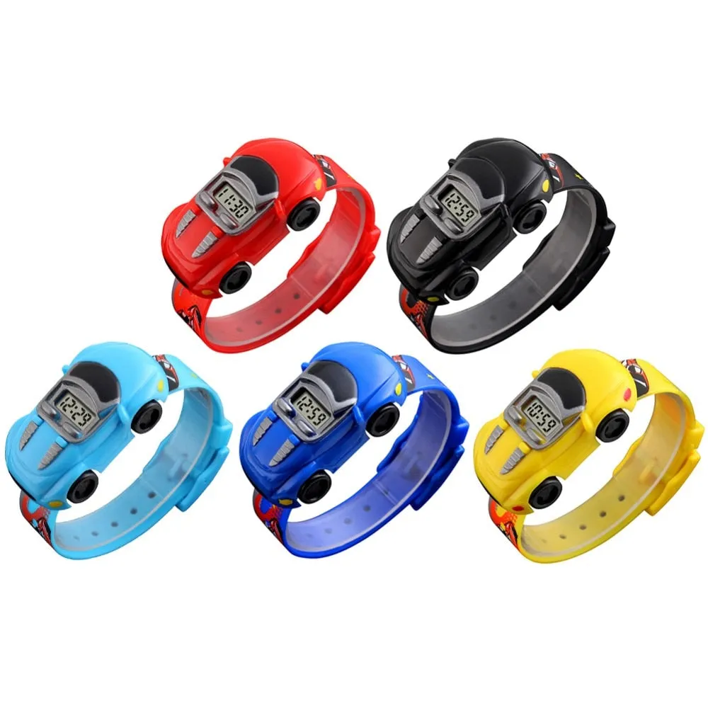 Cartoon Car Watch Toy for Boys