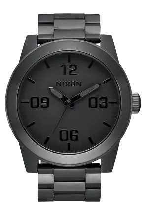 Corporal Stainless Steel - All Gunmetal / Black