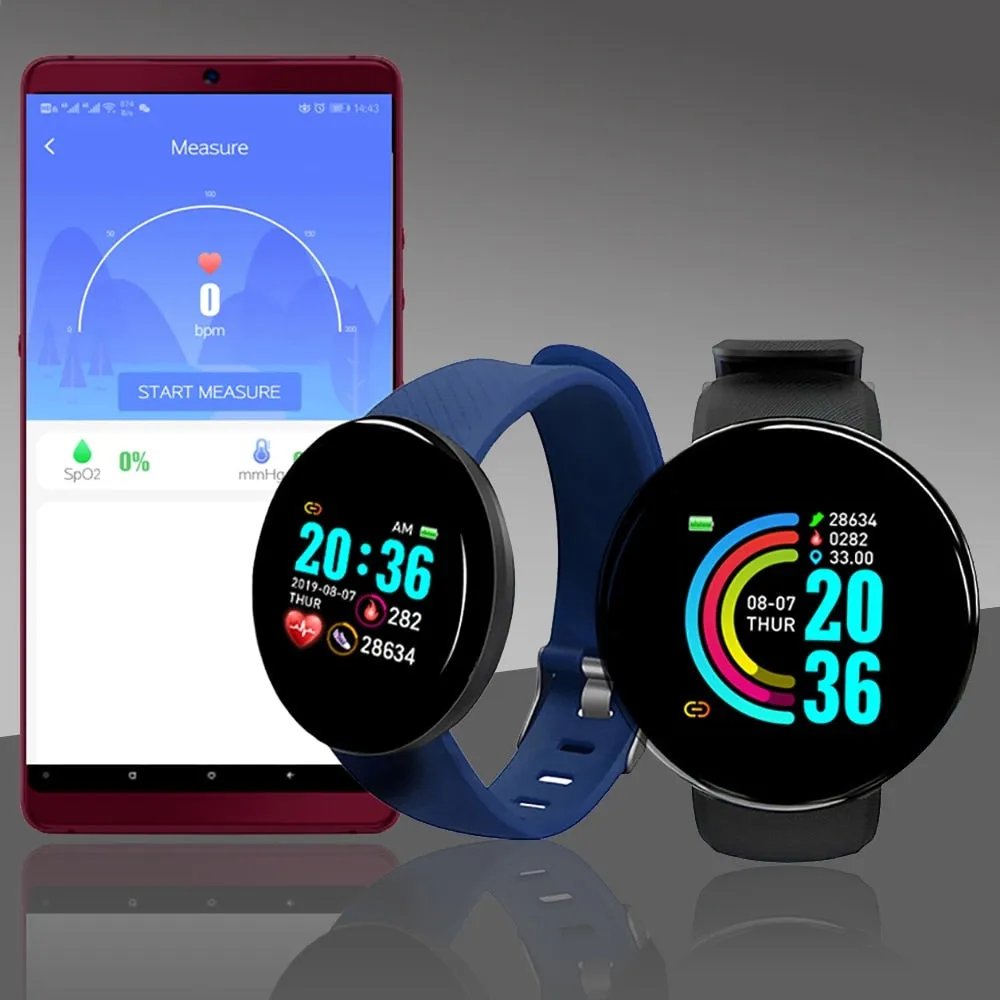 D18 Fitness Smart Watch