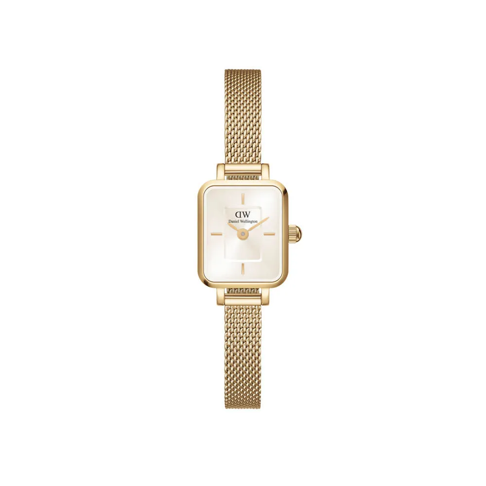 Daniel Wellington Quadro Mini Evergold Yellow Gold Watch