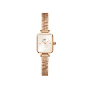 Daniel Wellington Quadro Mini Melrose Rose Gold Watch