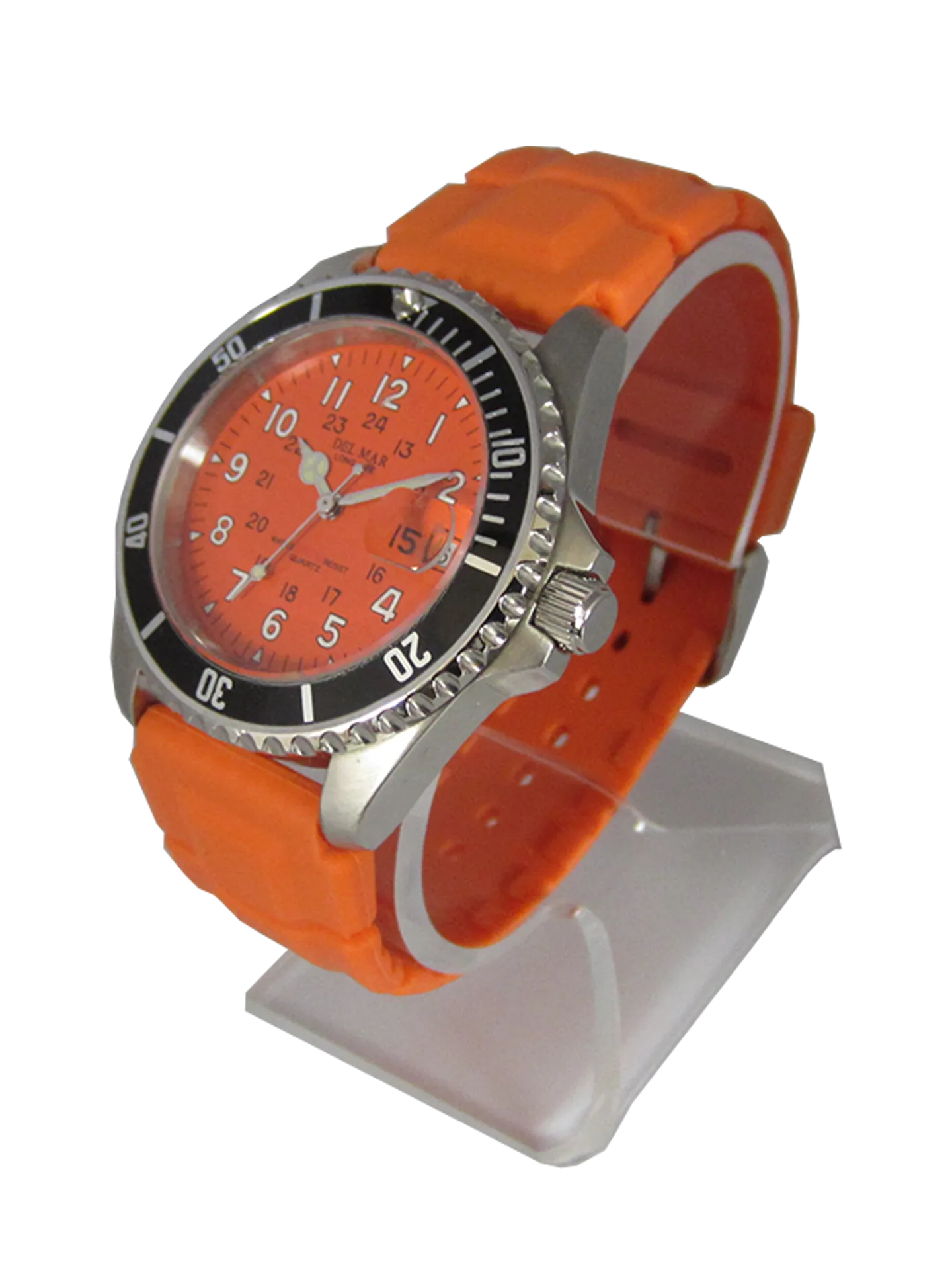 Del Mar Catalina Orange Men & Youth Watch: Durable, 200M Water Resistant #50270