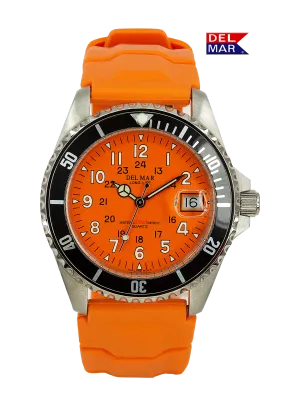 Del Mar Catalina Orange Men & Youth Watch: Durable, 200M Water Resistant #50270