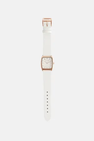 DRESS WATCH (SK8 - Rose Gold / Milk)