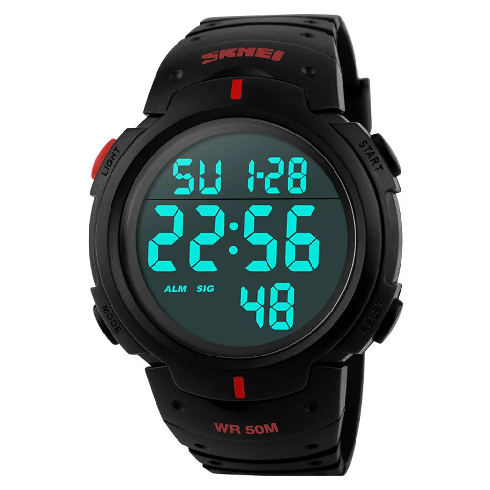 Electronic Outdoor Sports Waterproof Wristwatches