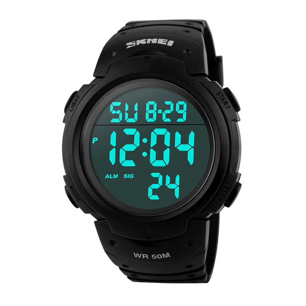 Electronic Outdoor Sports Waterproof Wristwatches