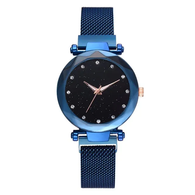 Elegant Magnet Buckle Women Watch