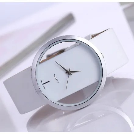 Free   Shipping Women Minimalist Ultra Thin Leather Quartz Watches