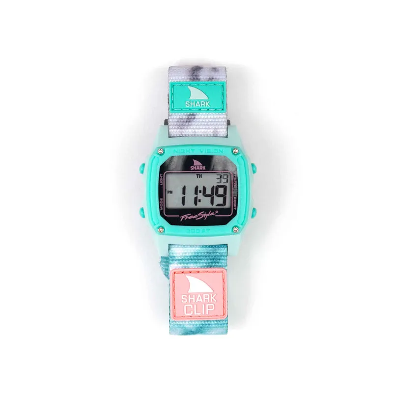 Freestyle Shark Classic Clip Watch-Tie-Dye Aqua Cloud