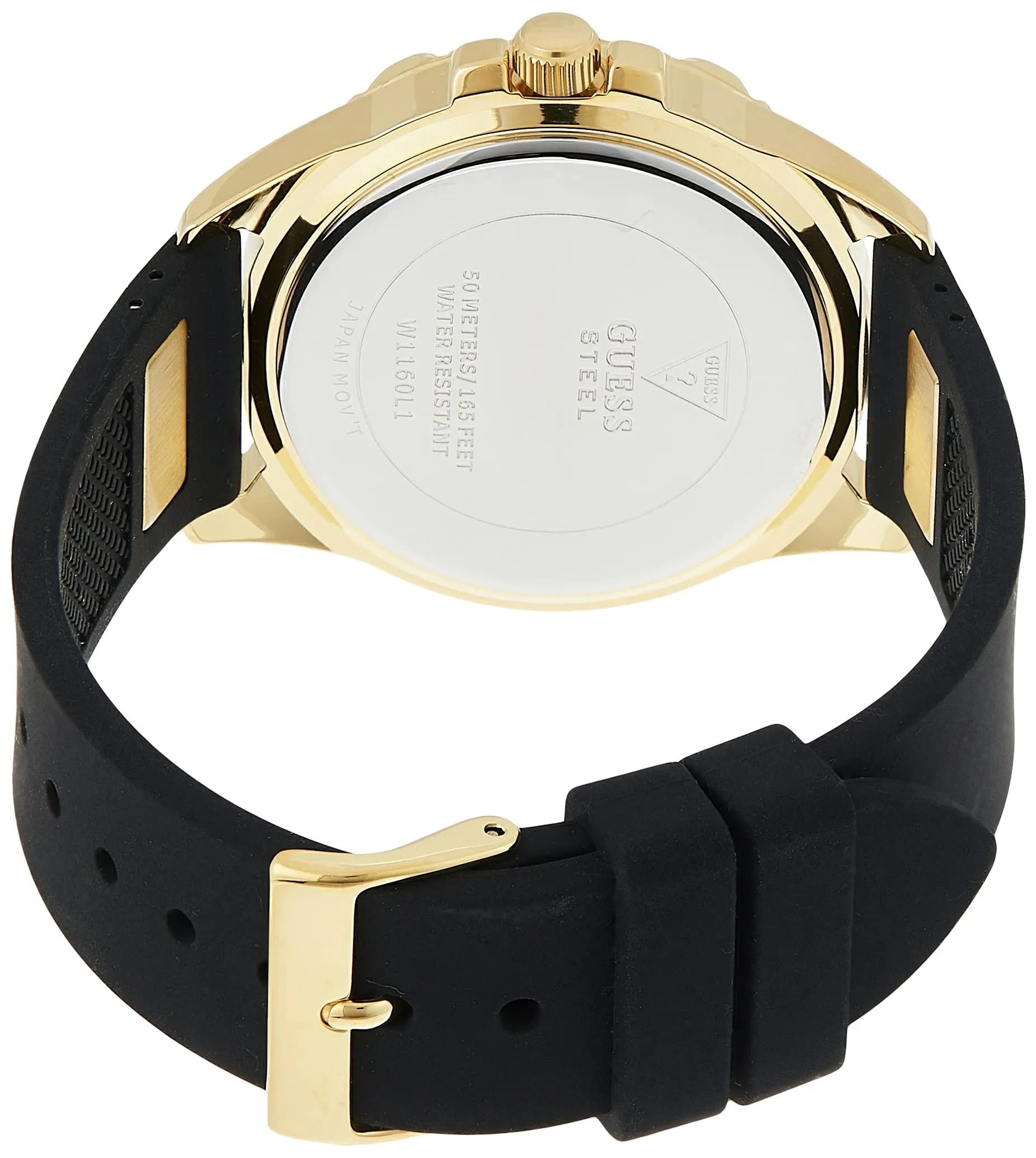 Guess Analog Champagne Dial Women's Watch-W1160L1