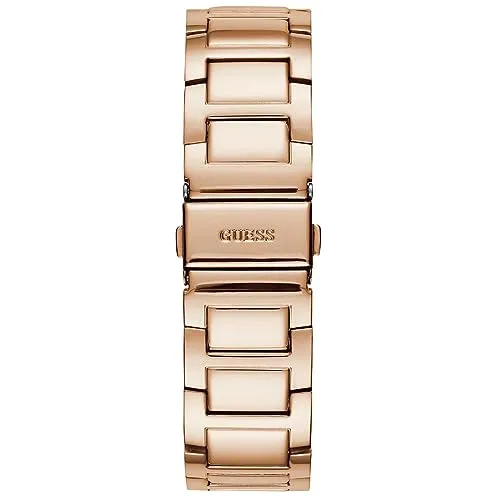 Guess Analog Rose Gold Dial Women's Watch-W1156L3