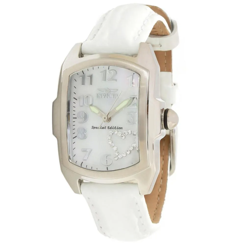 Invicta 0051 Women's Interchangeable Band Swiss Quartz Baby Lupah Mother of Pearl Dial Crystal Watch