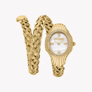 Just Cavalli Gold Stainless Steel Women's Watch JC1L305M0025