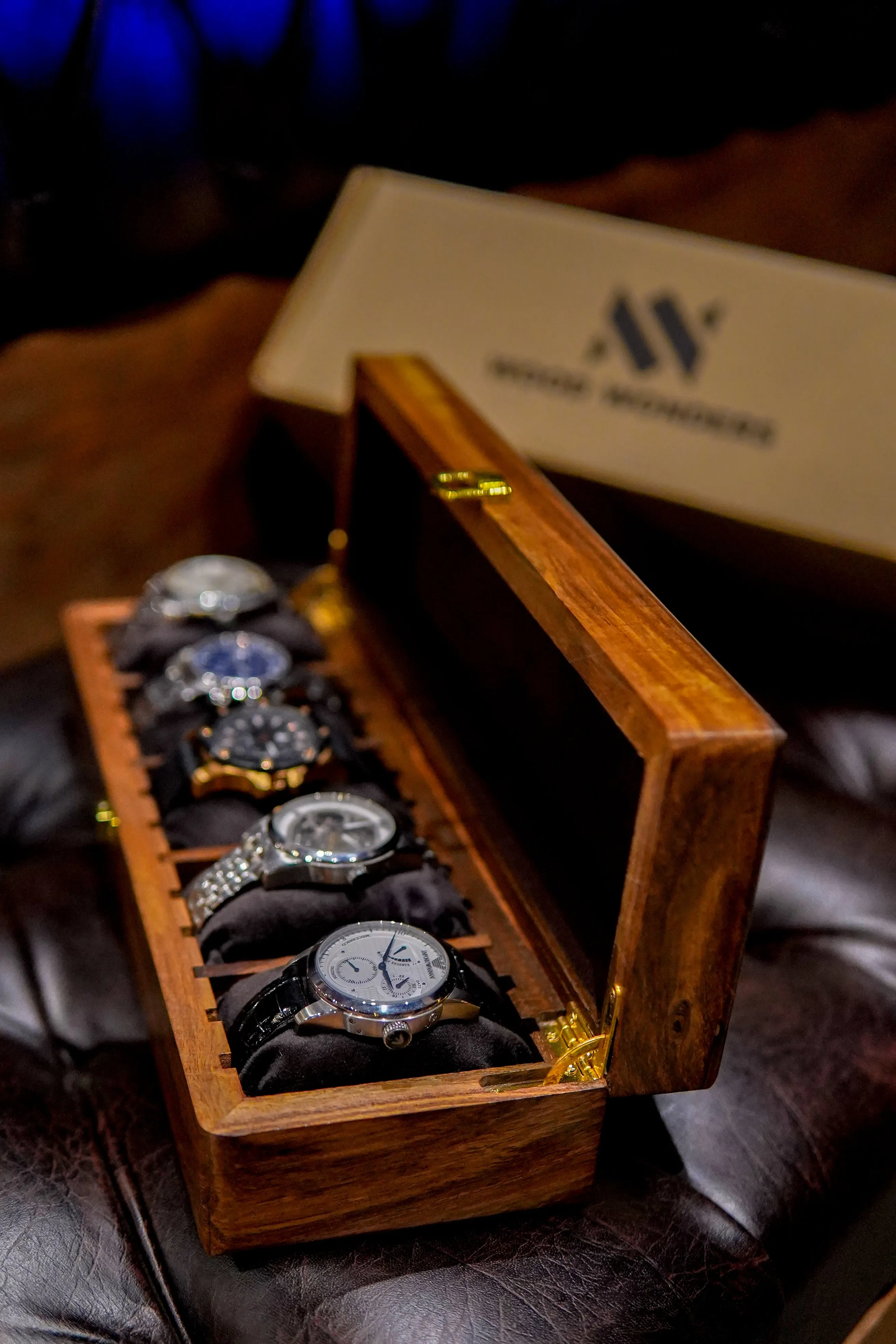 Men's Watch Box ( 5 slots)