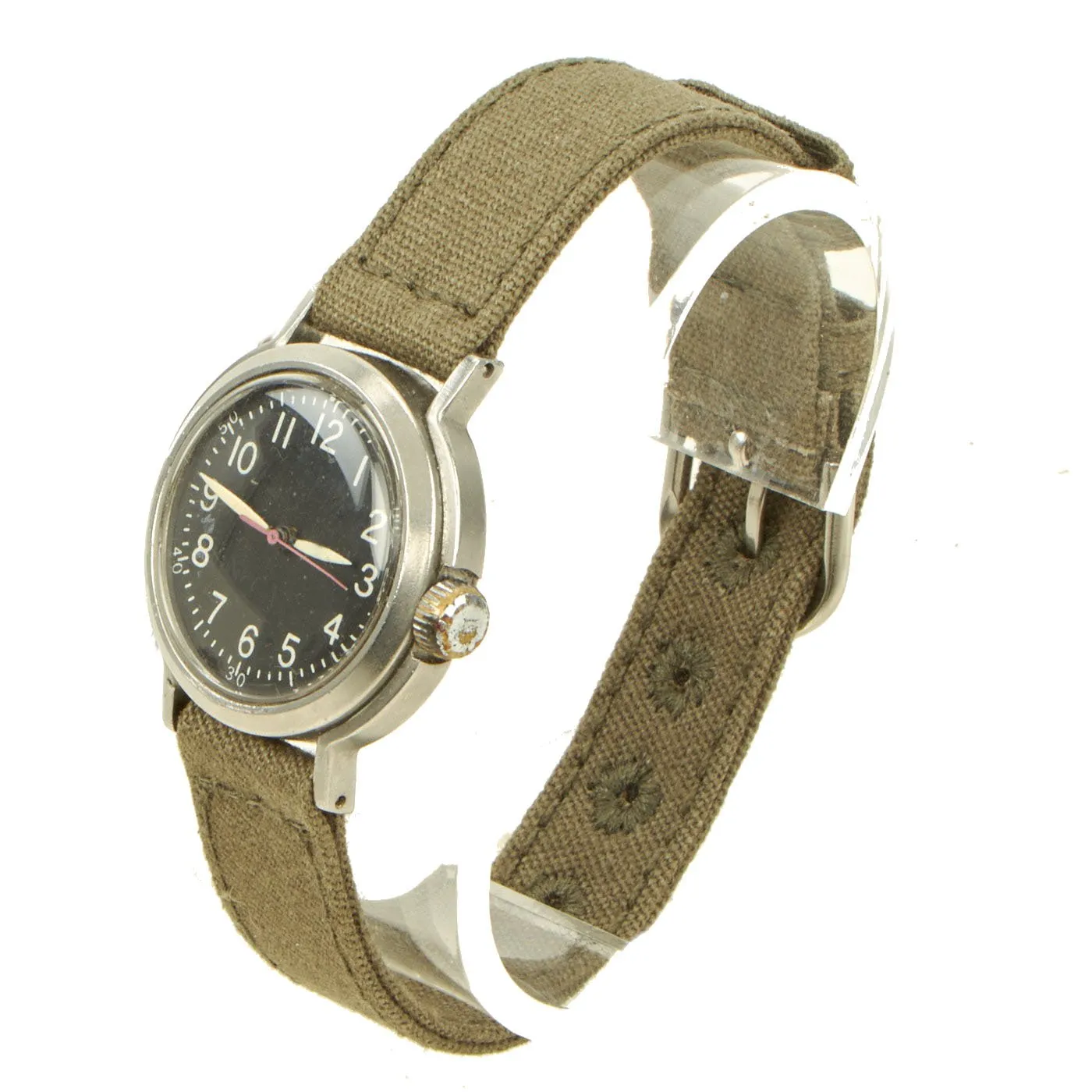 Original U.S. WWII 1942-dated Type A-11 USAAF Wrist Watch by Waltham - Fully Functional