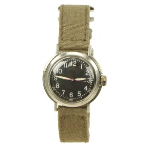 Original U.S. WWII 1942-dated Type A-11 USAAF Wrist Watch by Waltham - Fully Functional