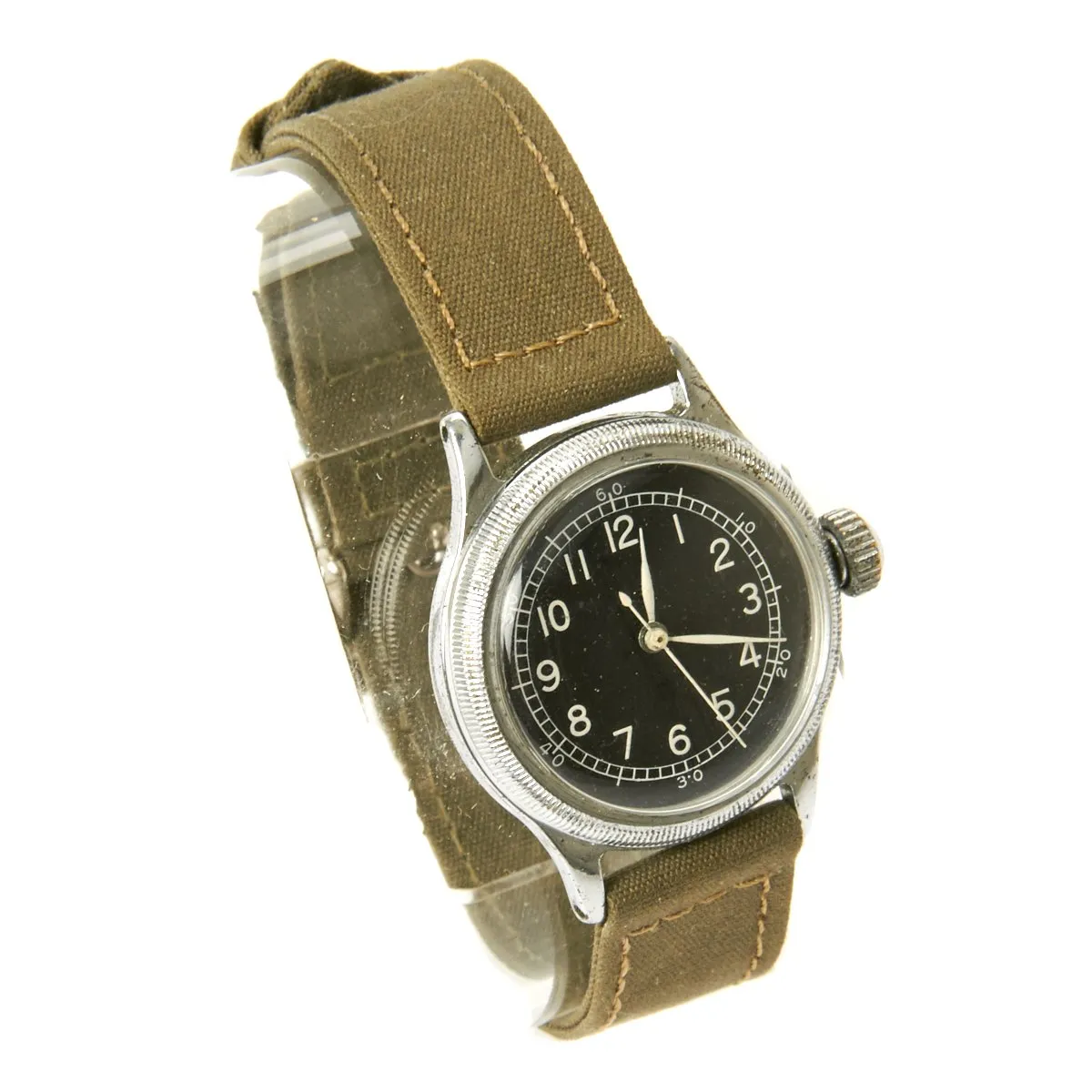 Original U.S. WWII 1944 Type A-11 USAAF Wrist Watch by Bulova - Fully Functional