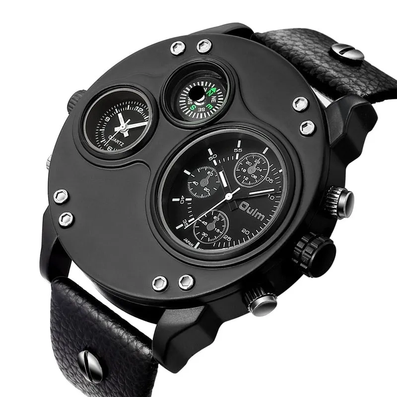 OULM Unique Luxury Sport Men's Quartz Wristwatch