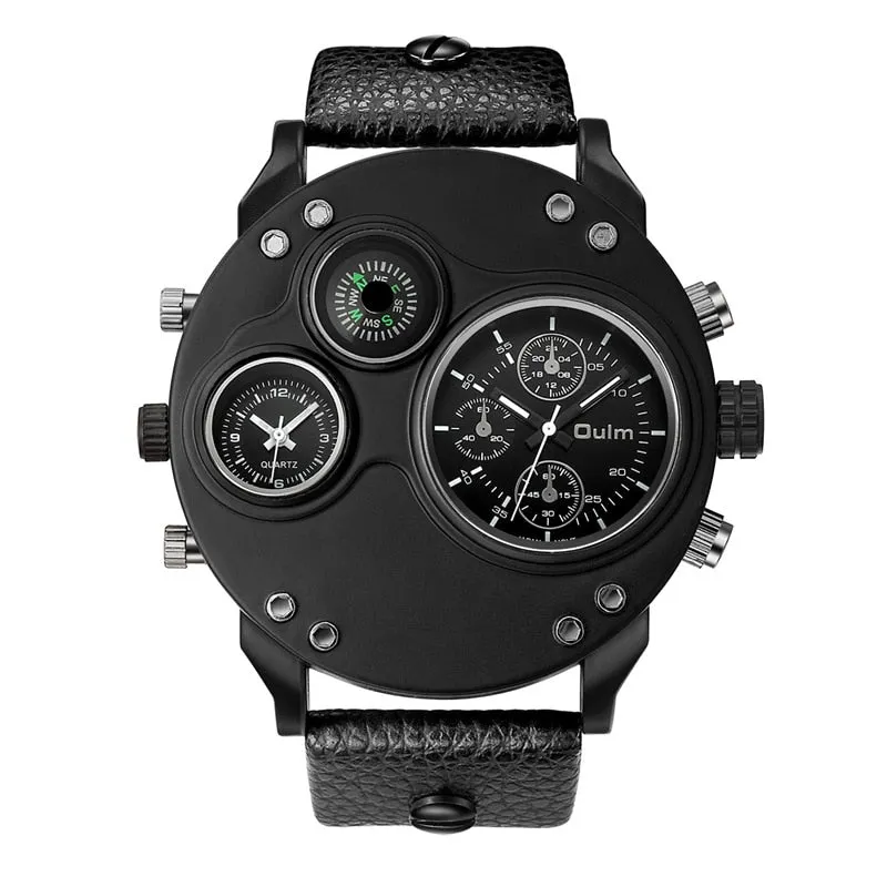 OULM Unique Luxury Sport Men's Quartz Wristwatch