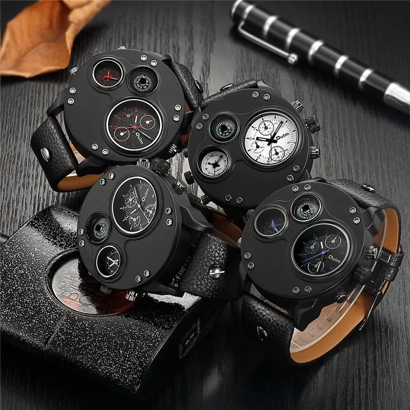 OULM Unique Luxury Sport Men's Quartz Wristwatch