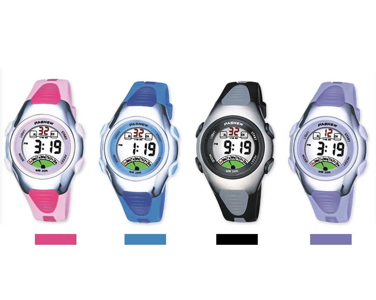 Pasnew Kids Digital Sport Wrist Watch Classic