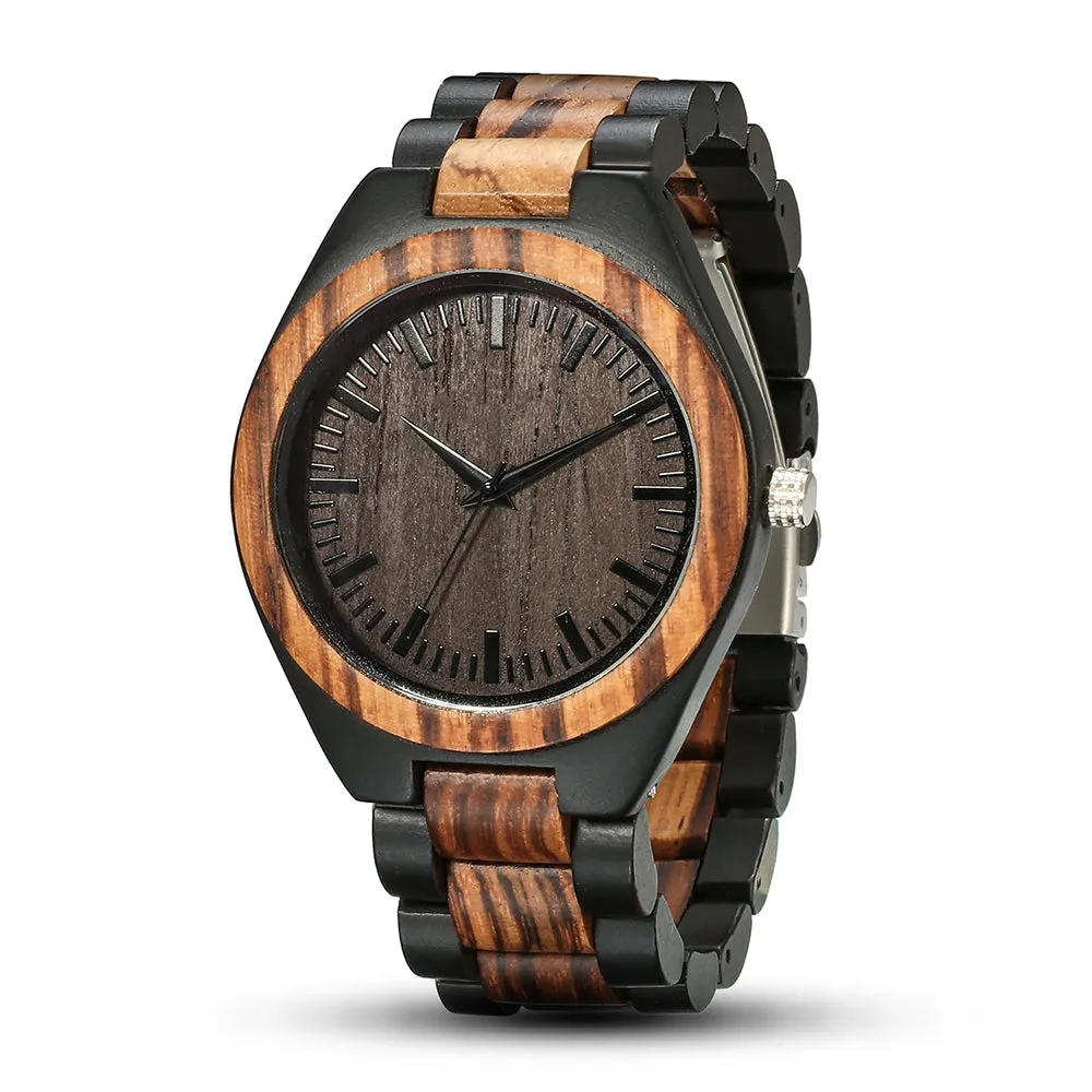 Pehoe-Wood Watch Men Wooden Watch Personalized Gift