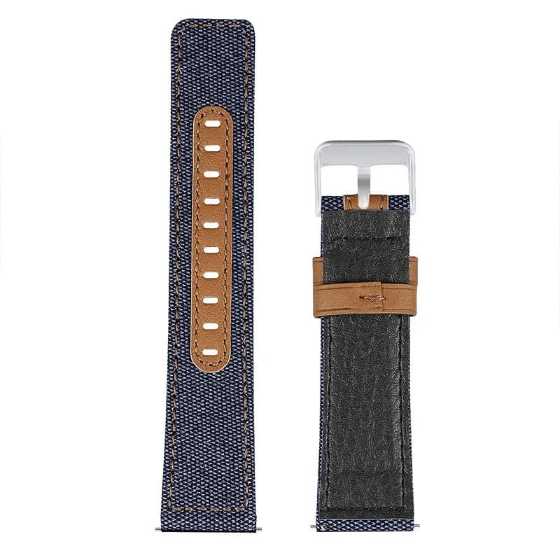 Replacement Denim Watch Straps compatible with most watches