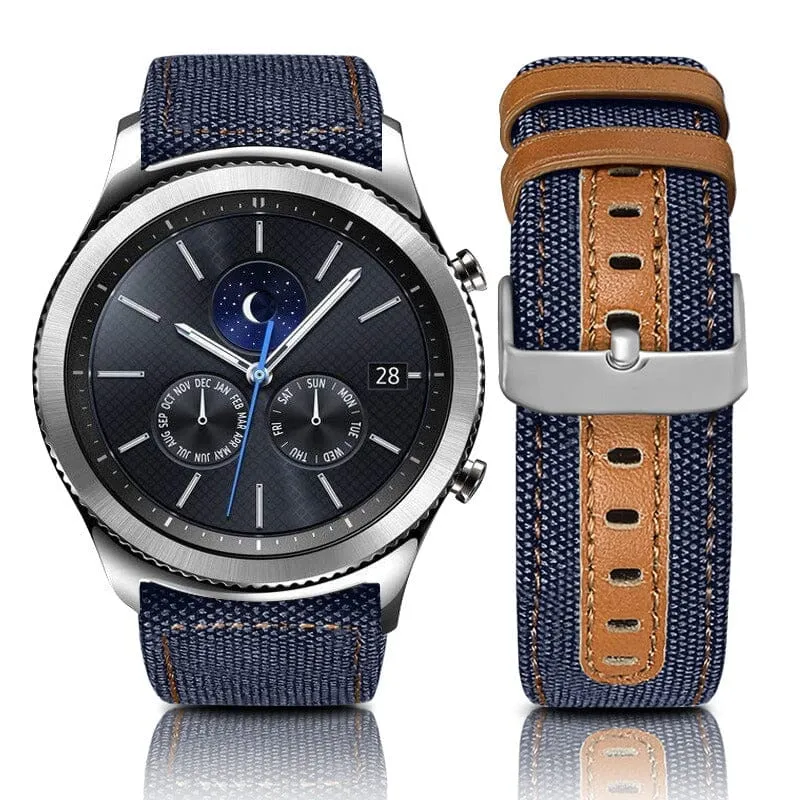 Replacement Denim Watch Straps compatible with most watches