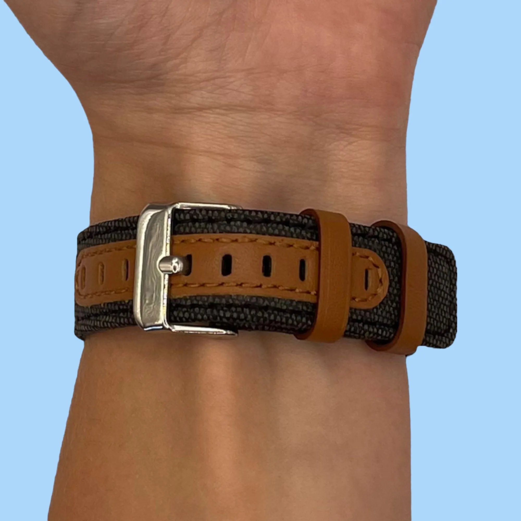 Replacement Denim Watch Straps compatible with most watches