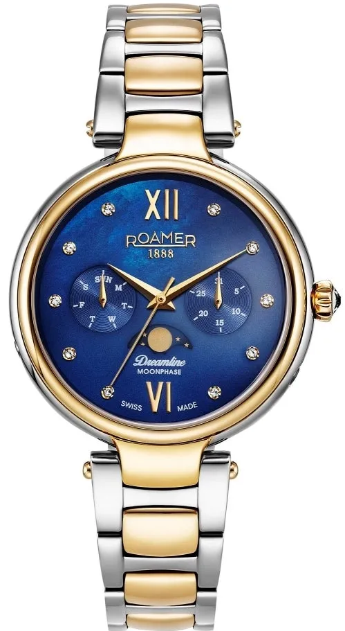 RMR Watch Dreamline Blue MOP Moonphase