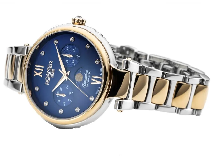 RMR Watch Dreamline Blue MOP Moonphase