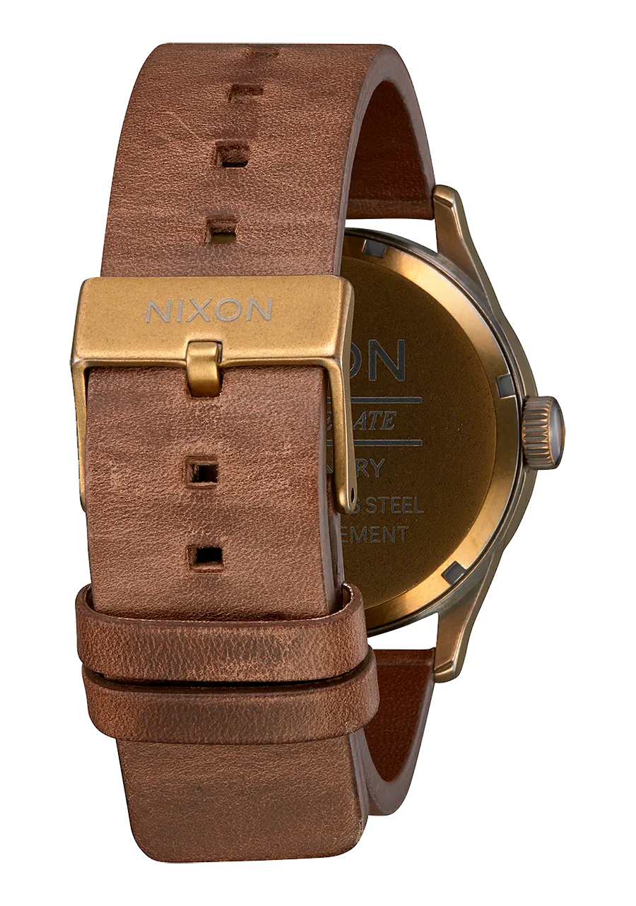 Sentry Leather - Brass / Black / Brown