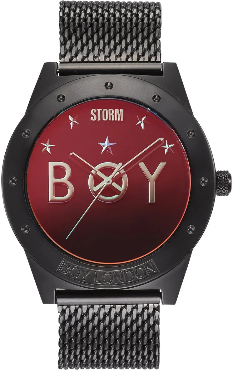 STR Watch Boy Star Slate Red