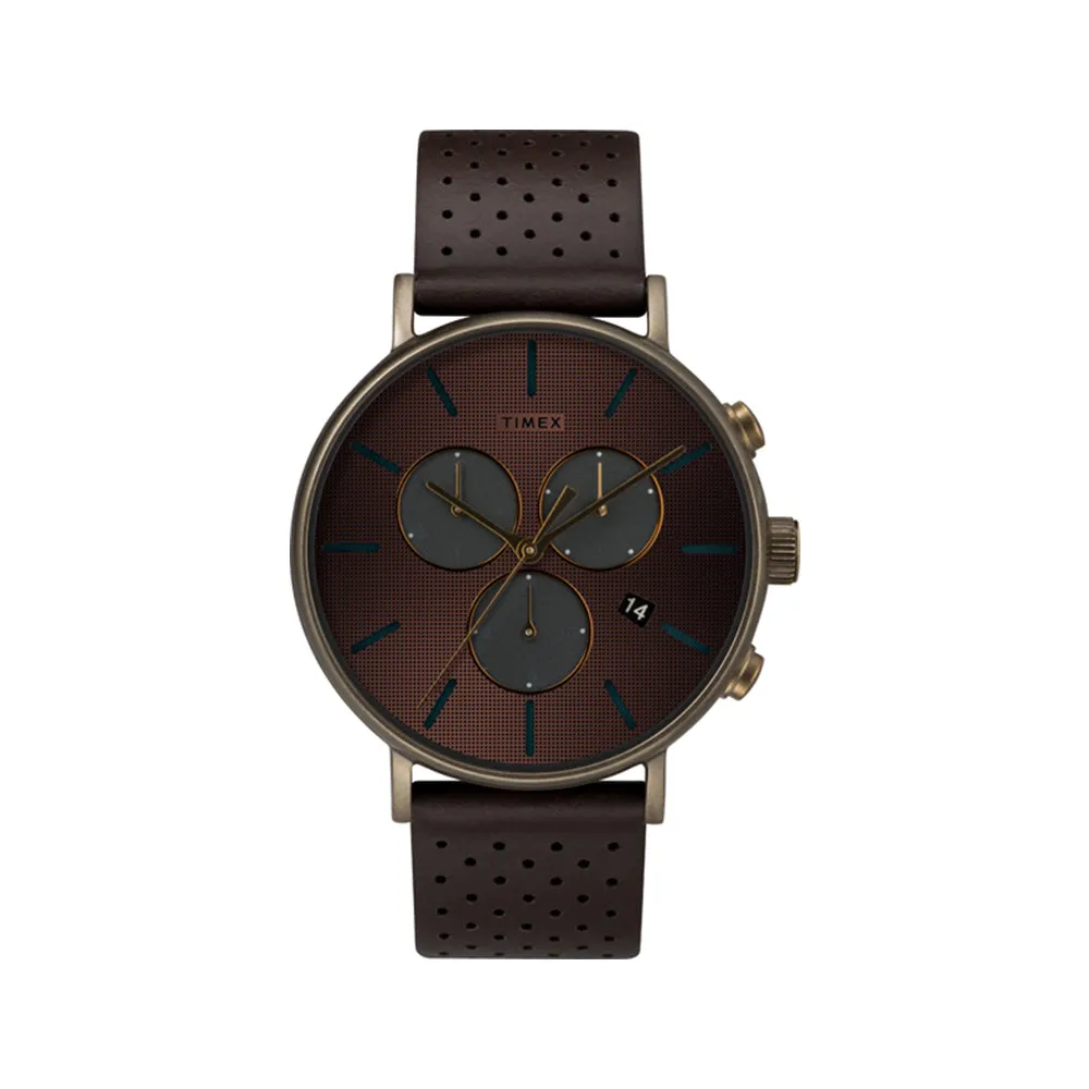 Supernova Chronograph 41mm Leather Band