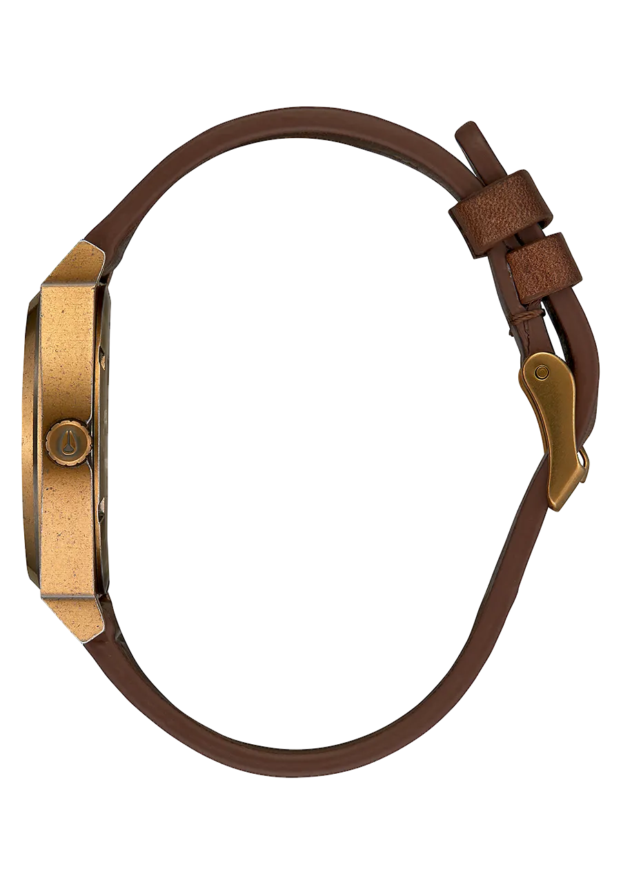 Time Teller - Brass / Black / Brown