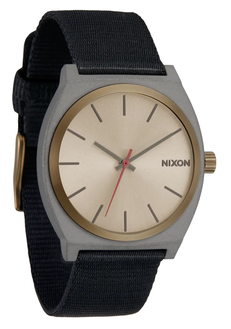 Time Teller Nylon - Dark Gray / Pumice / Black