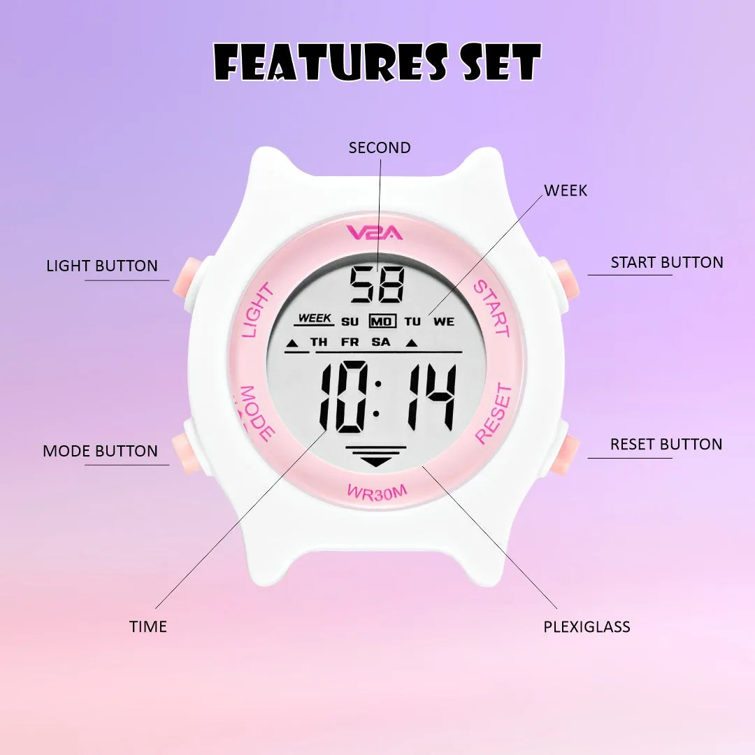 V2A Girls and Boys Kids Watch Gifts for Boys and Girls Age 4-13 for Multi-Functional 30 M Waterproof Digital Sports Watches for 4 5 6 7 8 Year Old Boy and Girls | Birthday Gift for Kids