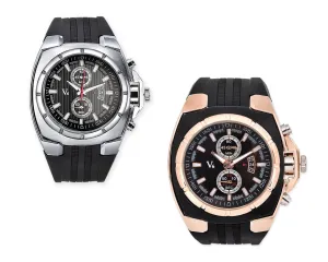 V6 Fashion Luxury Rubber Strap Quartz Sports Men Wrist Watch