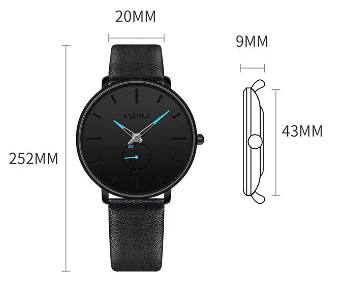 W3835 - Simple Men's Fashion Watch